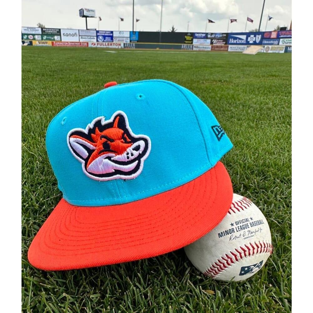 Somerset Patriots Zorros De Somerset New Era 59FIFTY Fitted Hat 7 1/2 MiLB NWT